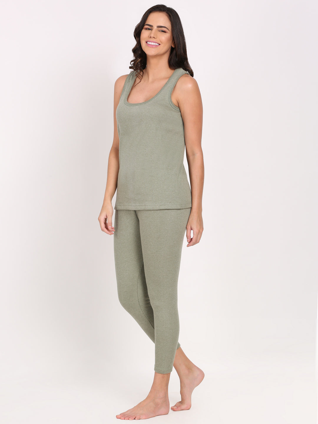 Touch Wool Women's Quilted Thermal Camisole Combo (Upper+Lower) – SHFWEAR