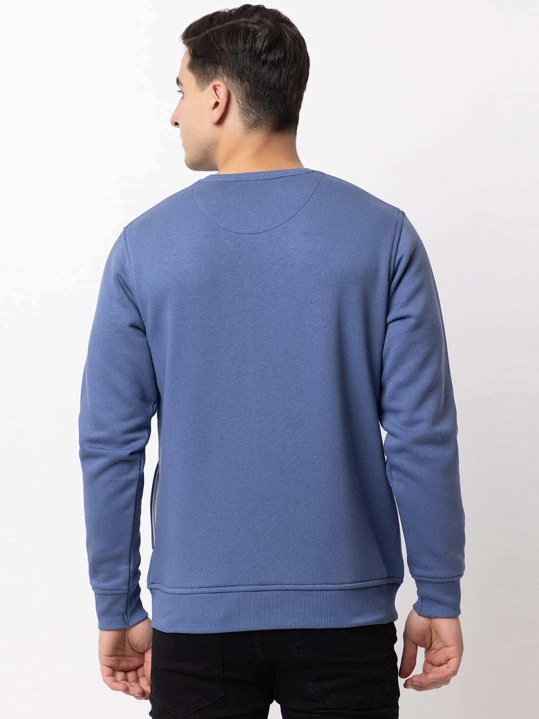 Ooshin Uk | Regular Fit | Round Neck | Printed Sweatshirt For Men