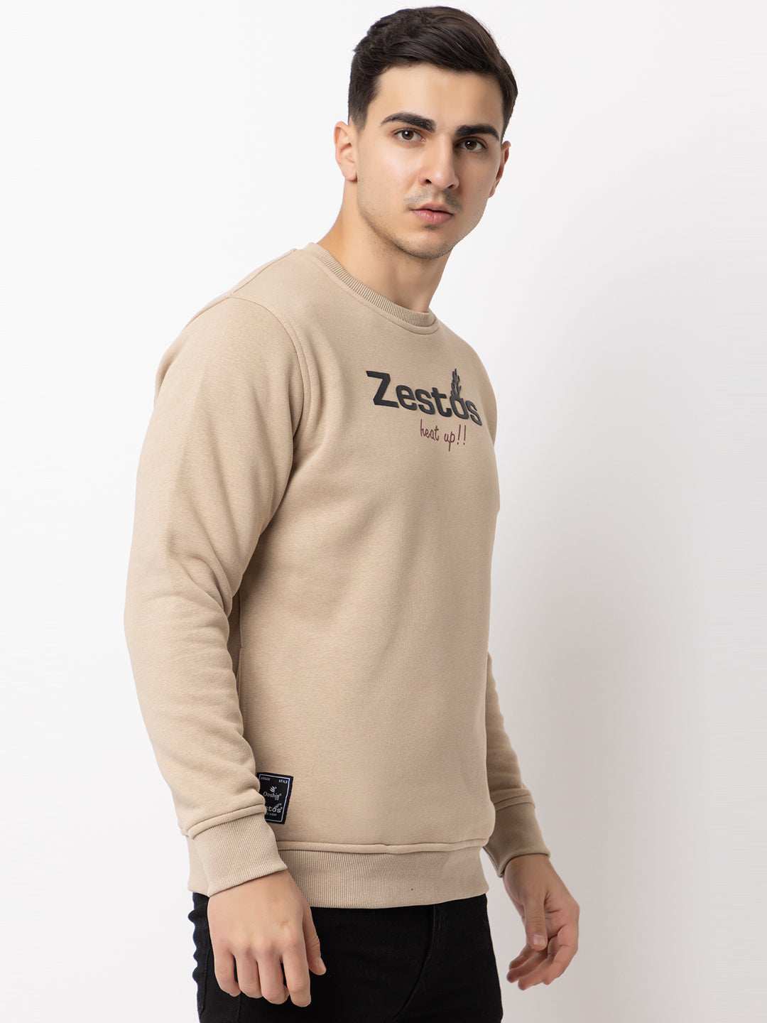 Ooshin Uk | Regular Fit | Round Neck | Printed Sweatshirt For Men