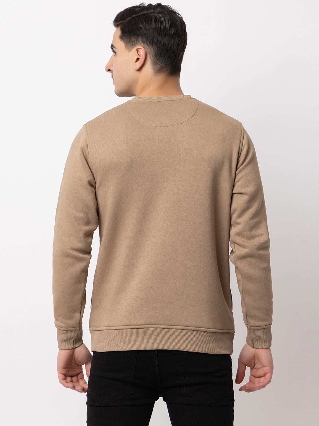 Ooshin Uk | Regular Fit | Round Neck | Printed Sweatshirt For Men