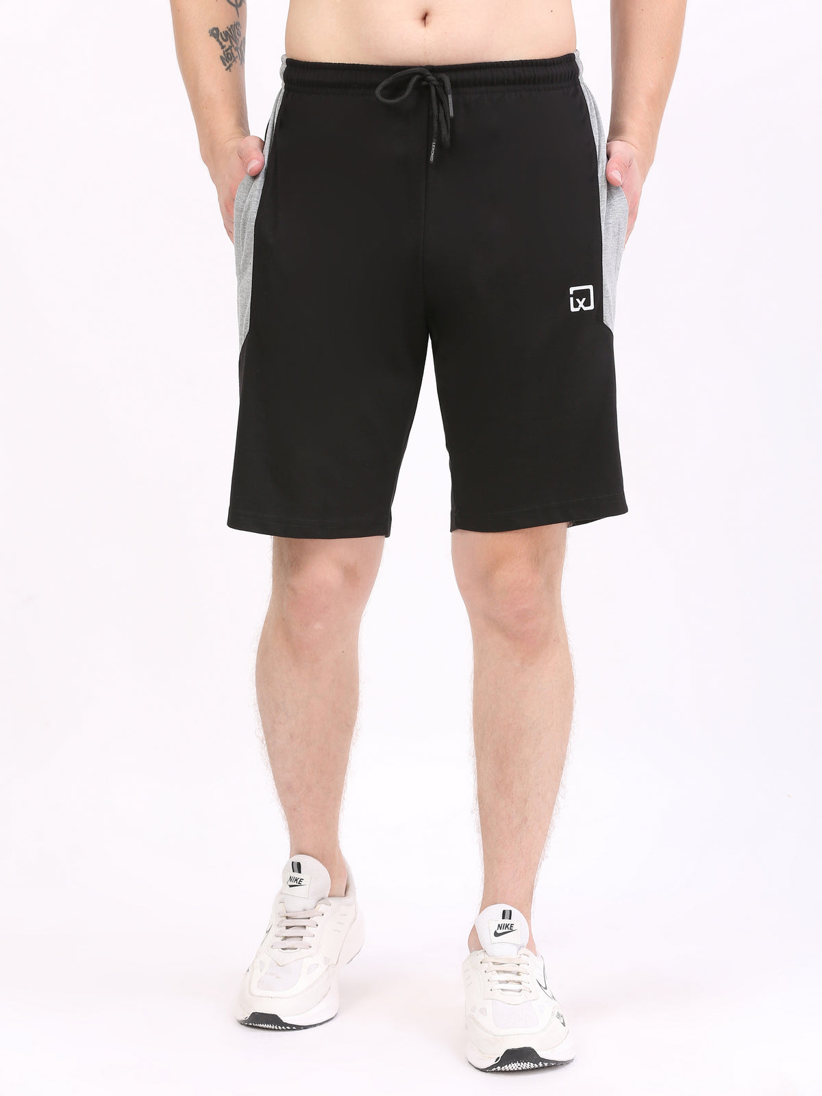 LEXON Men's |Cotton Rich | Regular Fit | Solid | Shorts with Side Pockets