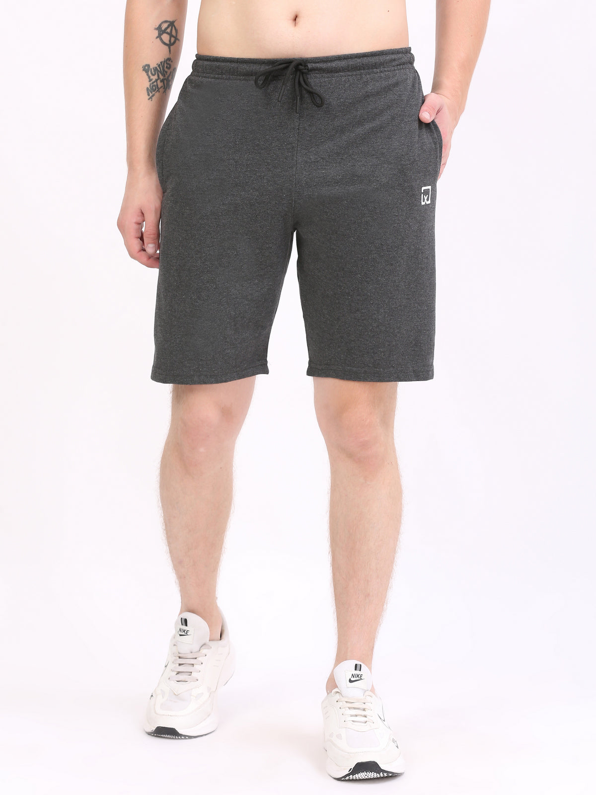 LEXON Men's |Cotton Rich | Regular Fit | Solid | Shorts with Side Pockets