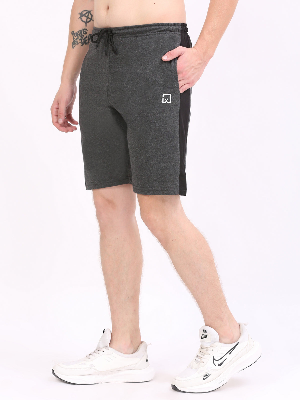 LEXON Men's |Cotton Rich | Regular Fit | Solid | Shorts with Side Pockets