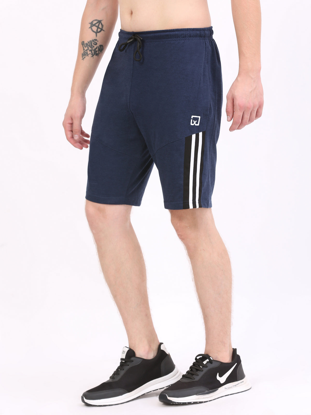 LEXON Men's |Cotton Rich | Regular Fit | Solid | Shorts with Side Pockets