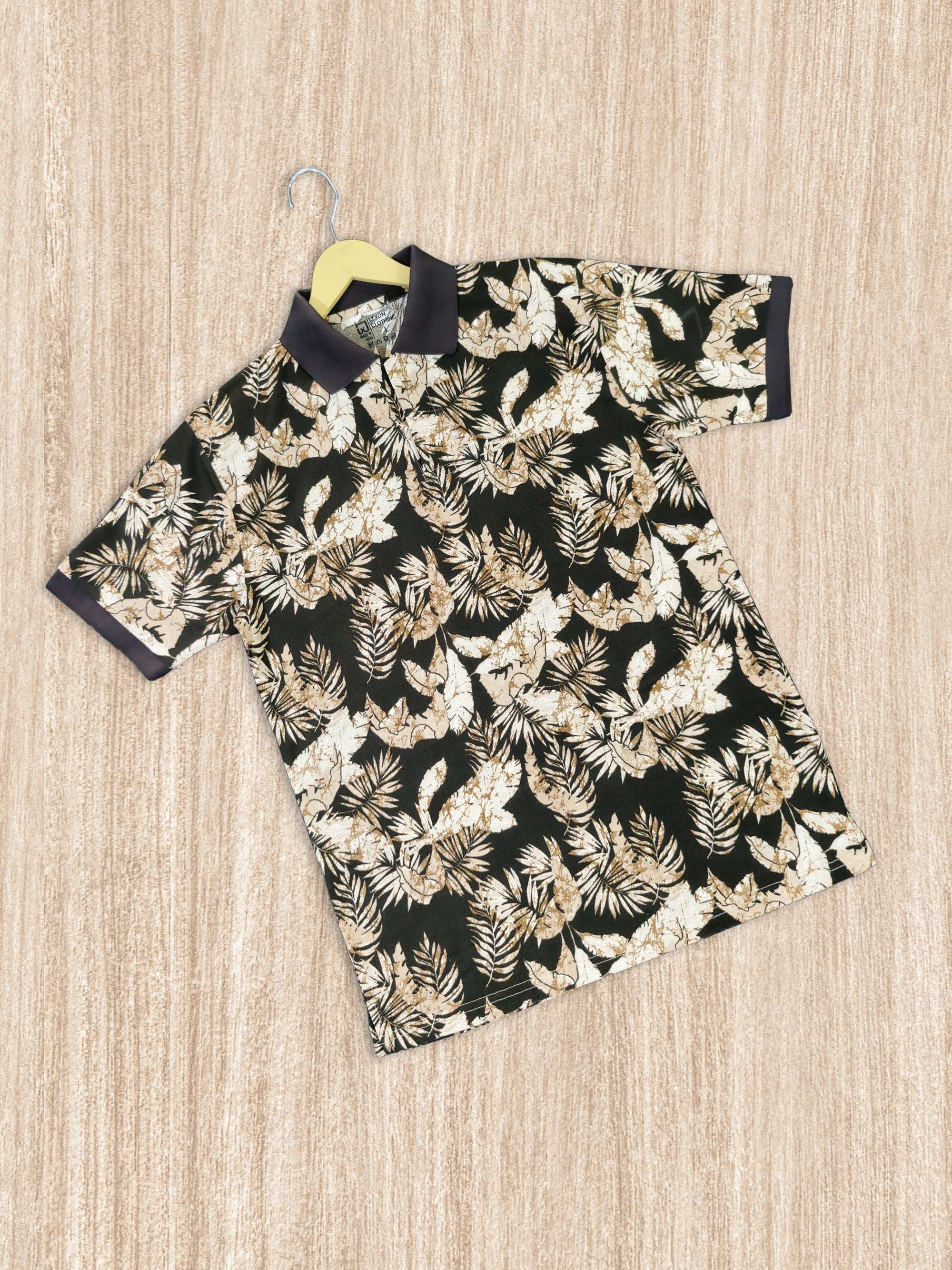 All Over Printed Honeycomb T-Shirts for Men