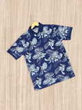 All Over Printed Honeycomb T-Shirts for Men