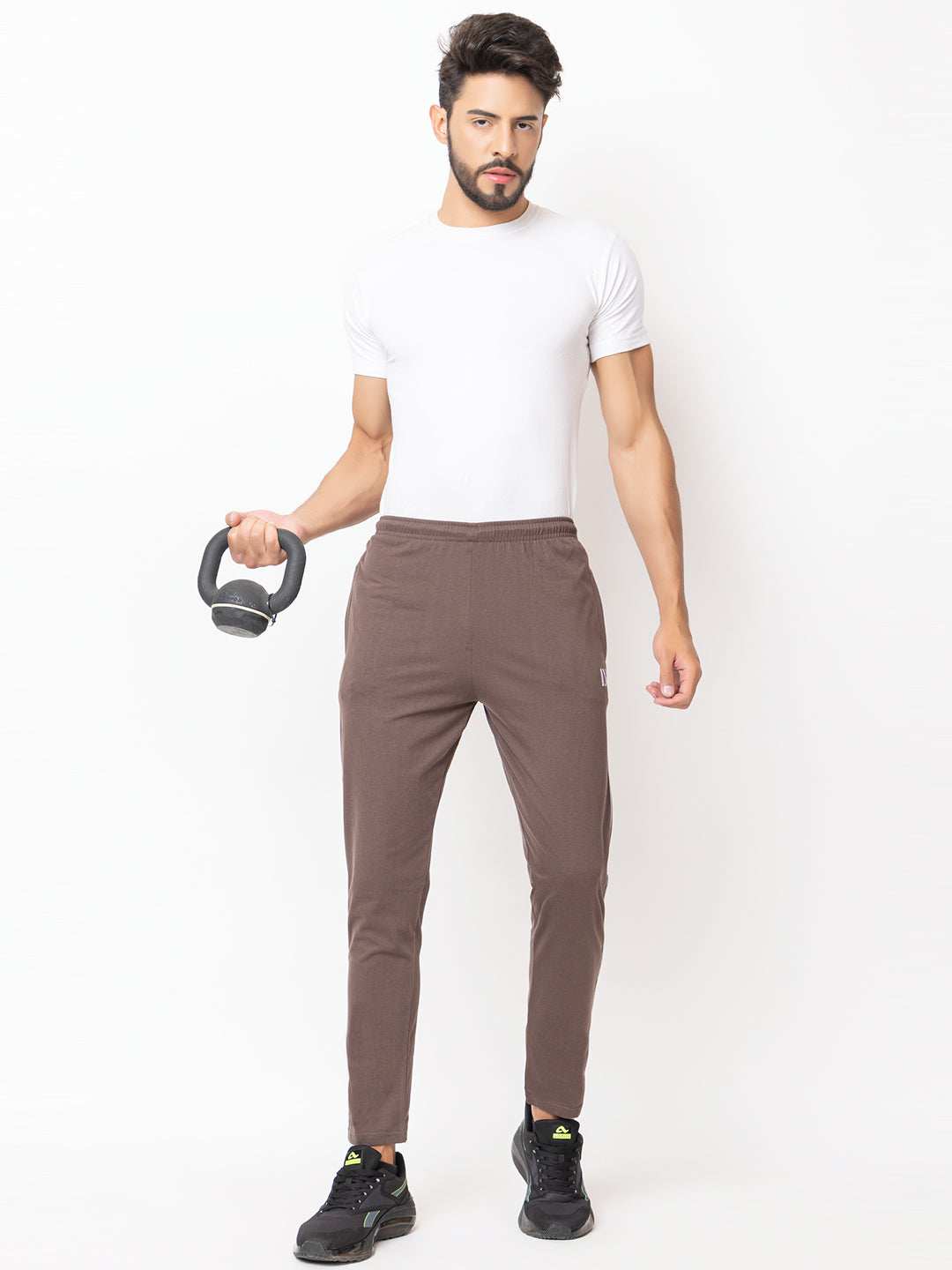 Lexon | Pc Cotton | Basic Plain | Track Pant Lower For Men