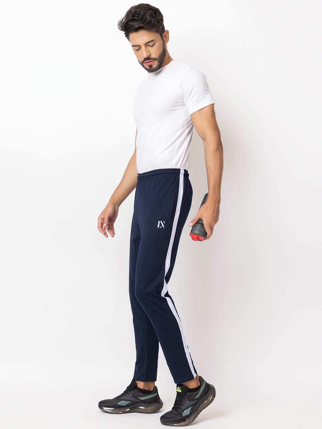 Lexon | Pc Cotton | Stripe | Track Pant Lower For Men