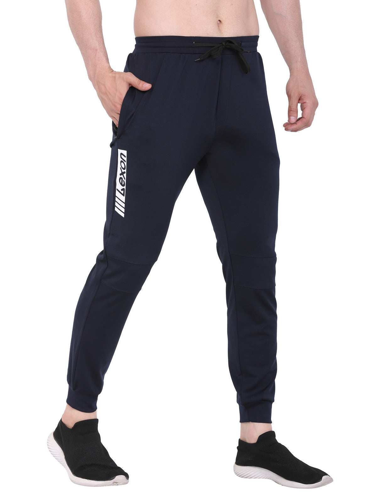 Lexon | Lycra Stretchable | Regular Fit | Joggers Track Pant For Men