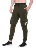 Lexon | Lycra Stretchable | Regular Fit | Cargo Pockets | Joggers Track Pant For Men