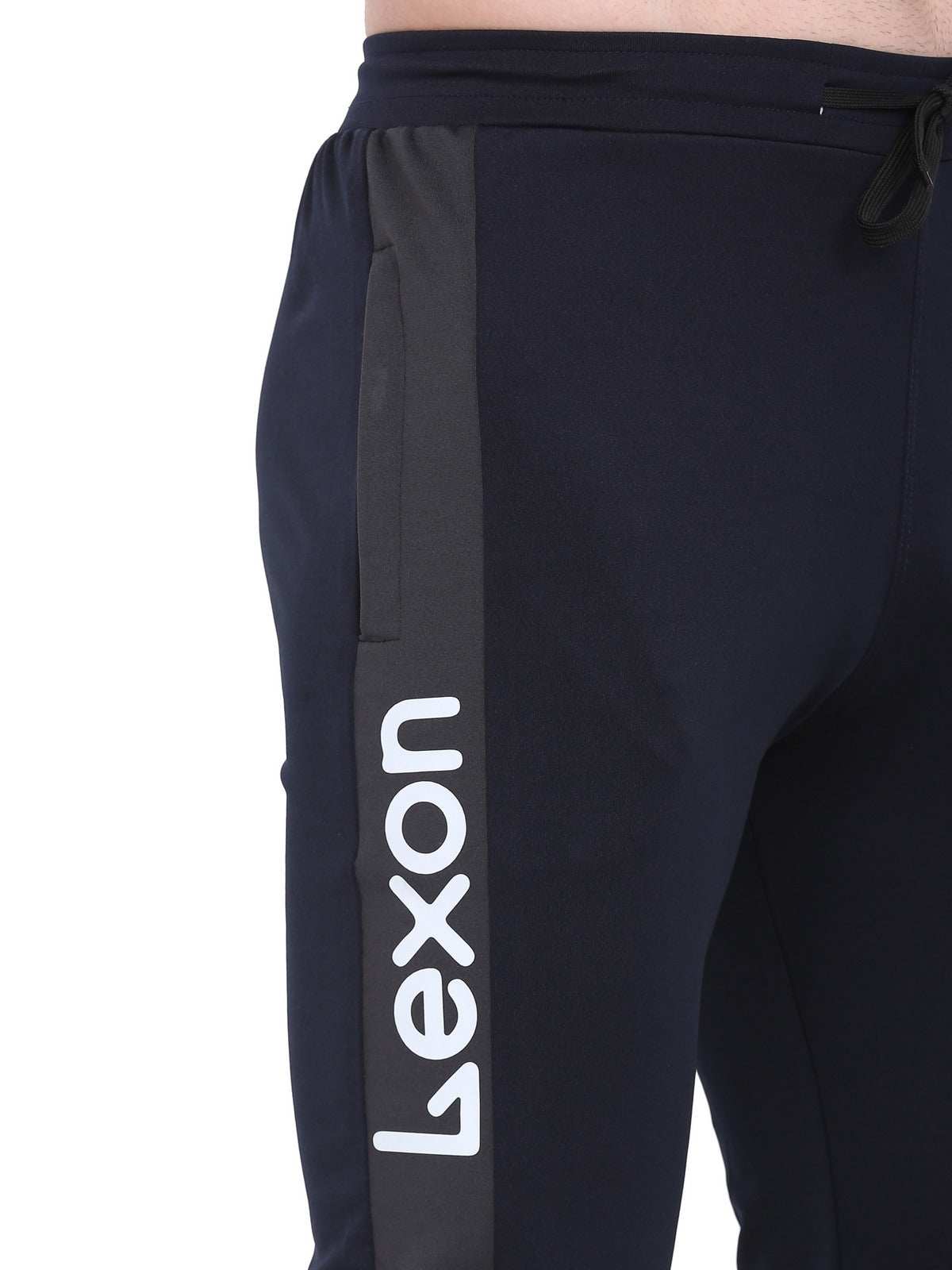 Lexon | Lycra Stretchable | Regular Fit | Stripe | Joggers Track Pant For Men