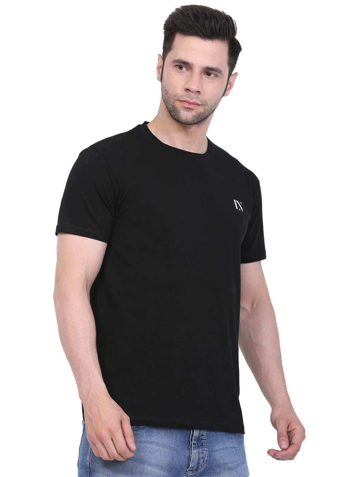 Lexon | Cotton | Round Neck | Half Sleeve | T-Shirt For Men