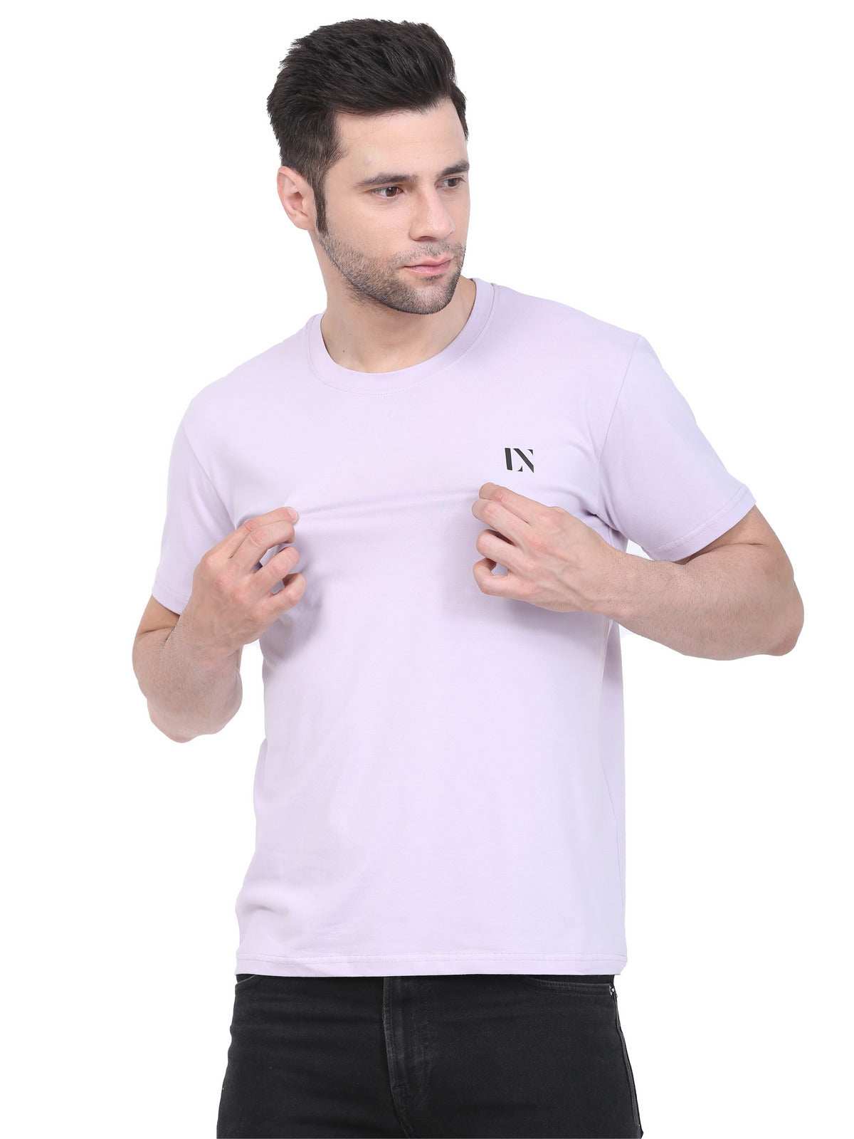 Lexon | Cotton | Round Neck | Half Sleeve | T-Shirt For Men