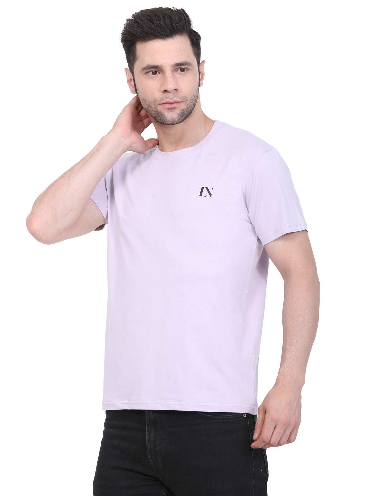 Lexon | Cotton | Round Neck | Half Sleeve | T-Shirt For Men