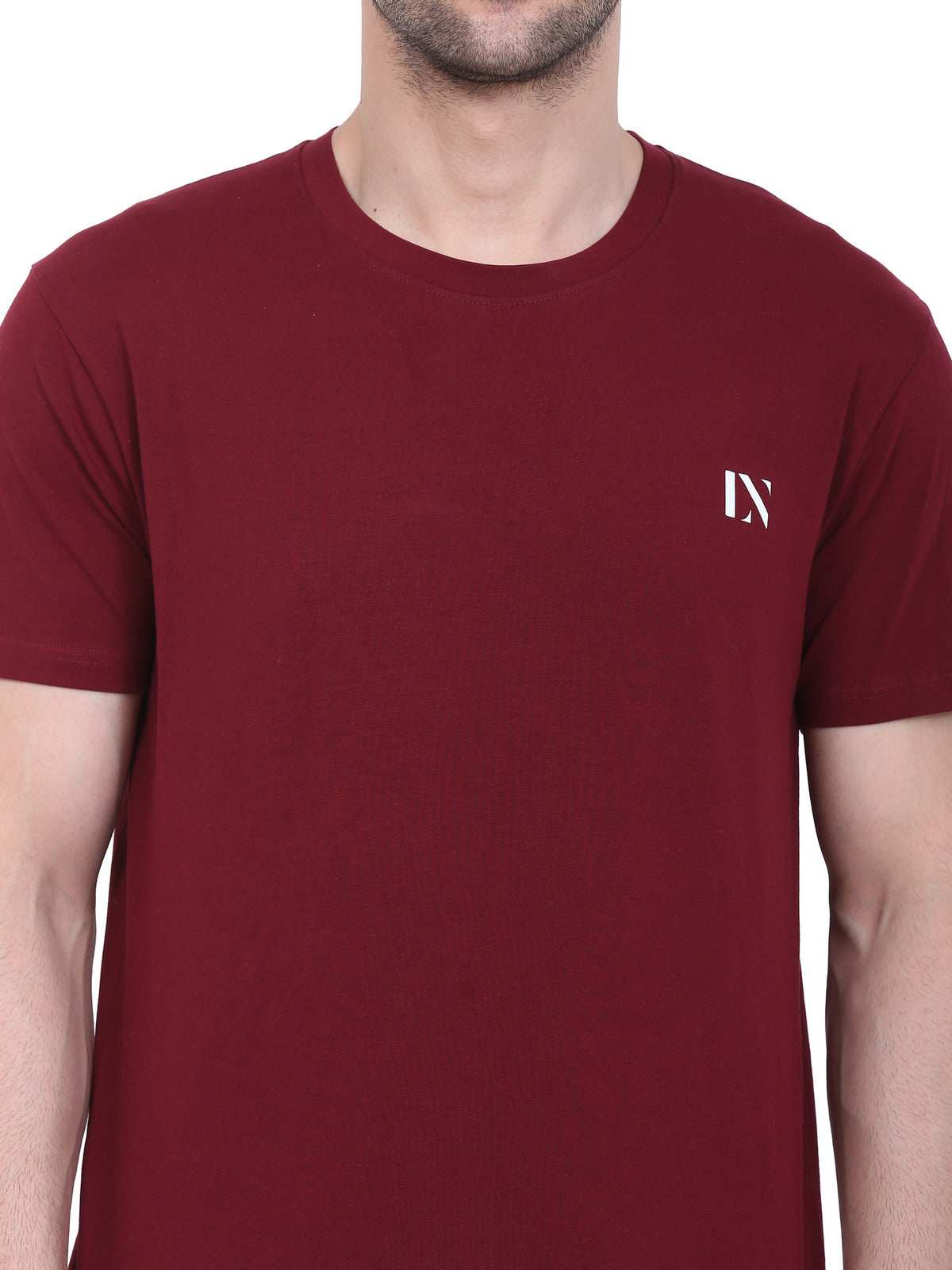 Lexon | Cotton | Round Neck | Half Sleeve | T-Shirt For Men