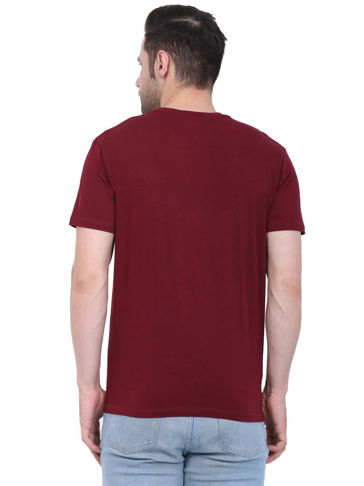 Lexon | Cotton | Round Neck | Half Sleeve | T-Shirt For Men