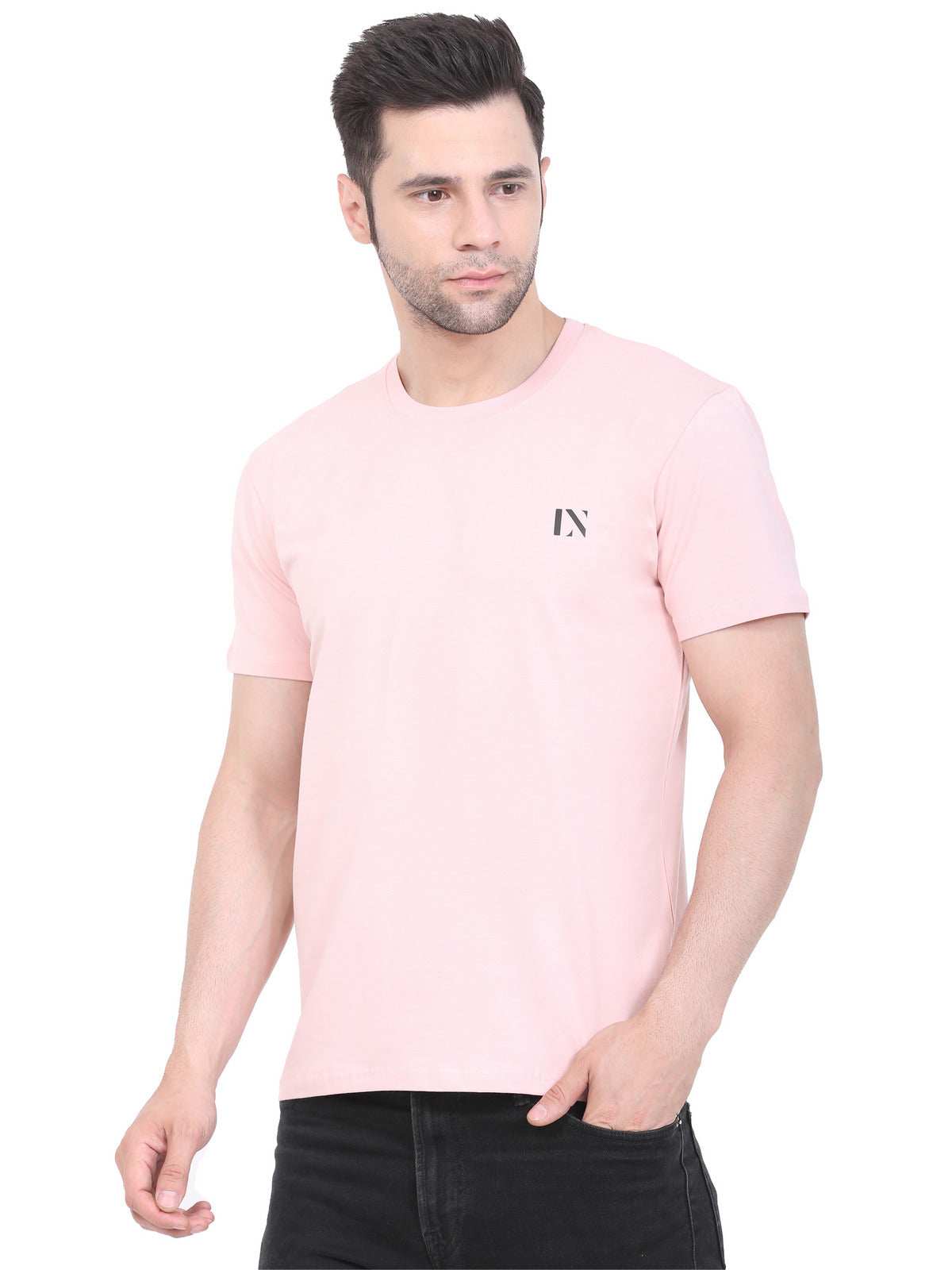 Lexon | Cotton | Round Neck | Half Sleeve | T-Shirt For Men