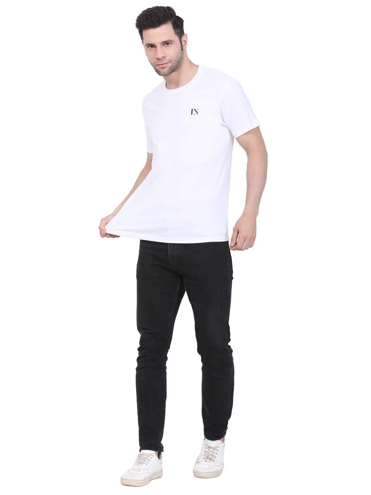 Lexon | Cotton | Round Neck | Half Sleeve | T-Shirt For Men