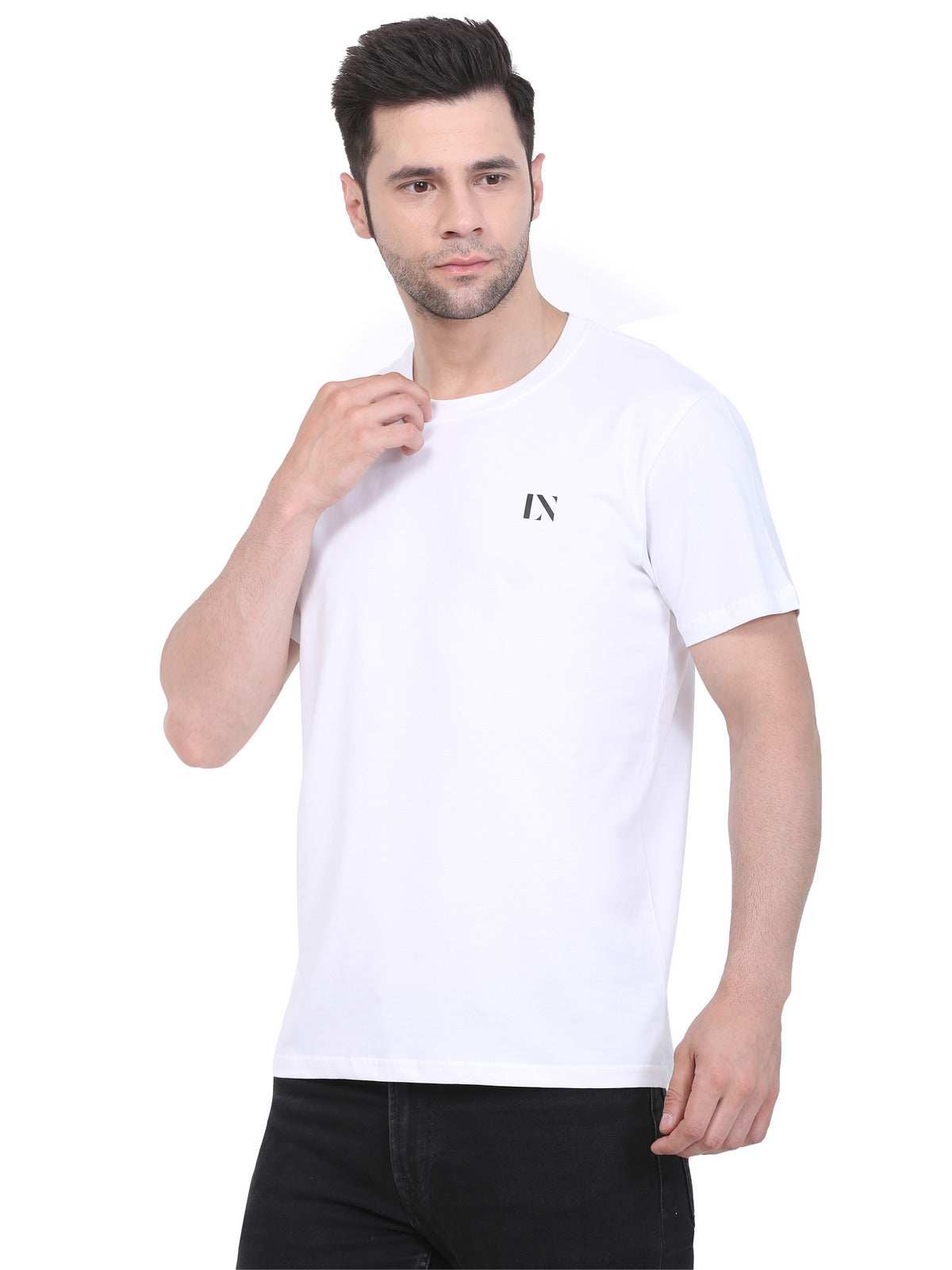 Lexon | Cotton | Round Neck | Half Sleeve | T-Shirt For Men