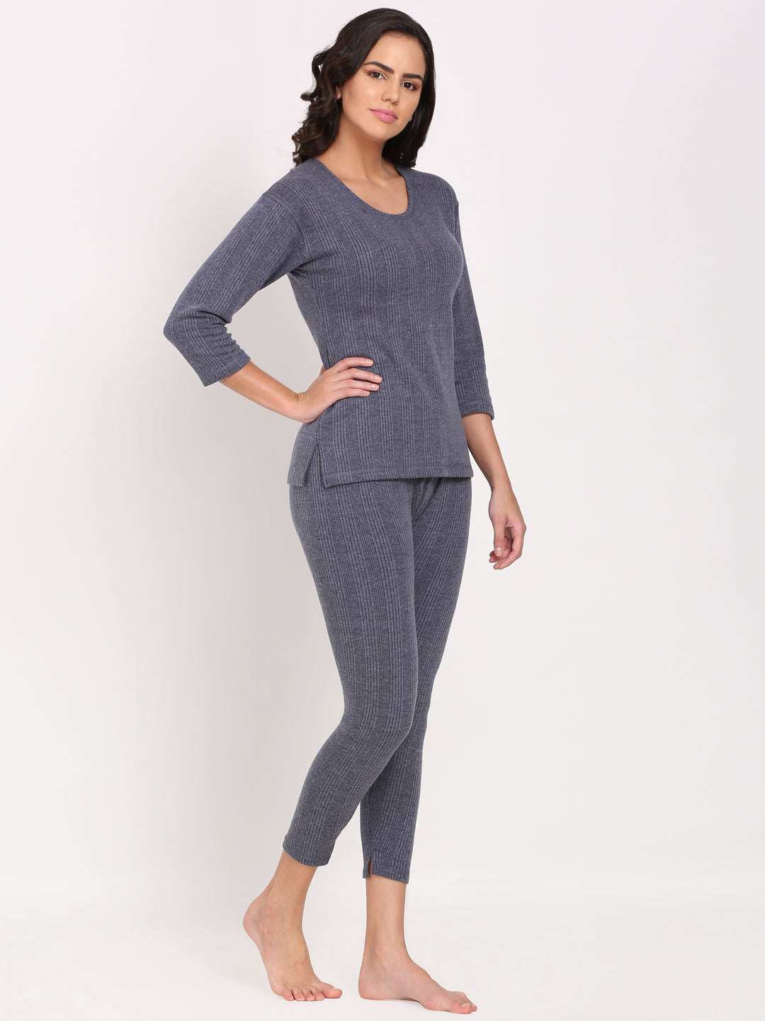 Touch Wool Women's Quilted Thermal Combo (Upper+Lower)