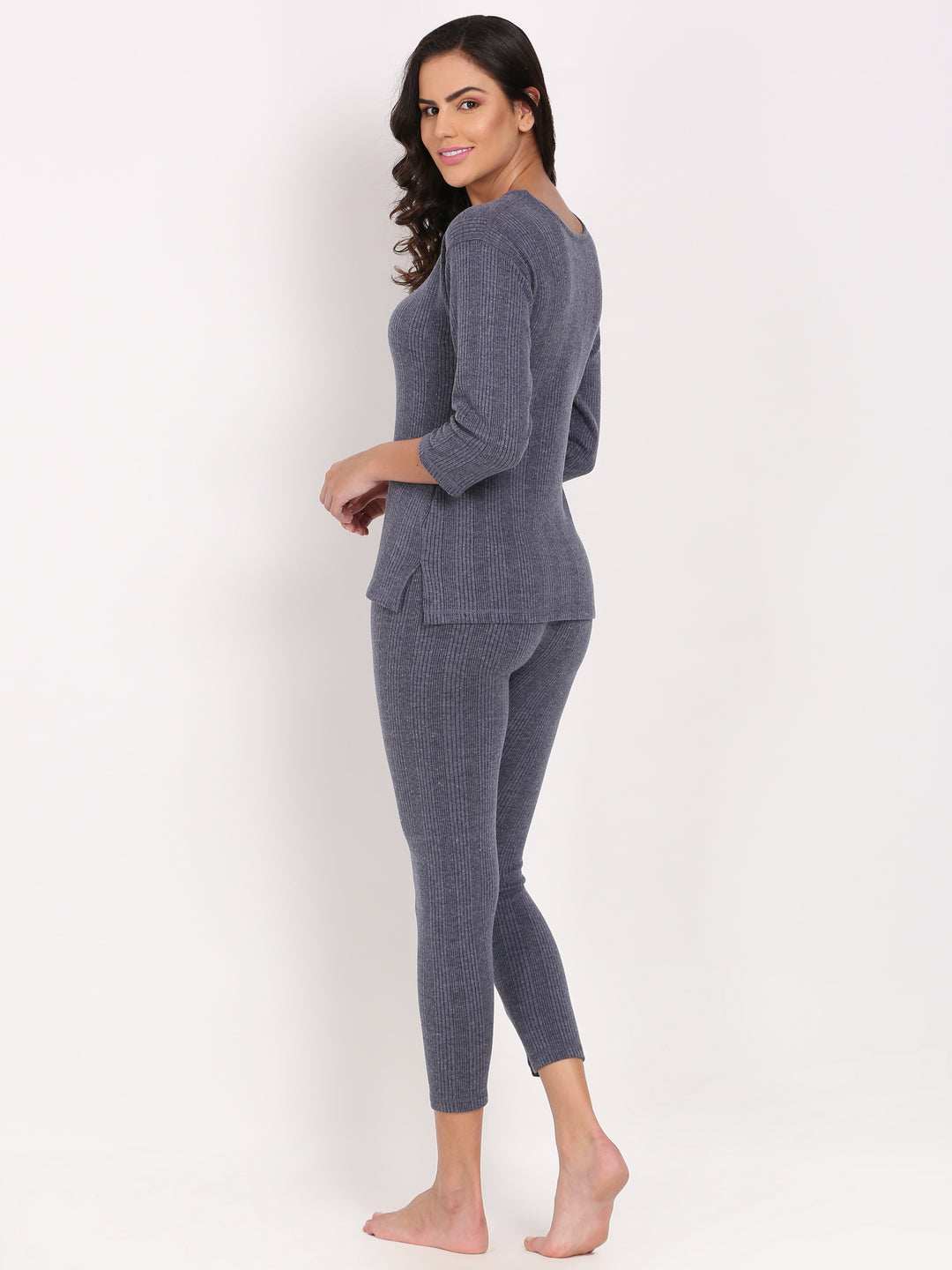 Touch Wool Women's Quilted Thermal Combo (Upper+Lower)