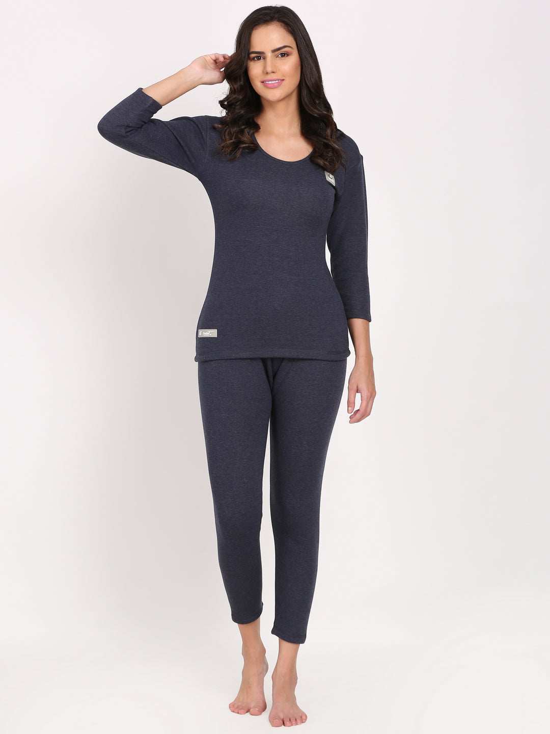 Ooshin UK Women's Thermal Basic Set (Upper+Lower)