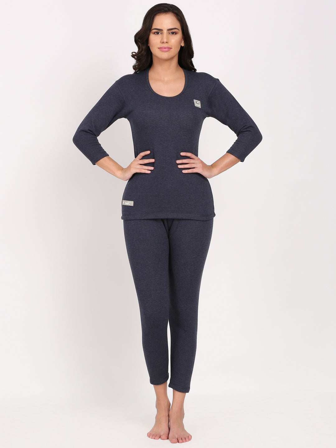 Ooshin UK Women's Thermal Basic Set (Upper+Lower)