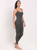 Touch Wool Women's Quilted Thermal Camisole Combo (Upper+Lower)