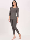 Touch Wool Women's Quilted Thermal Combo (Upper+Lower)