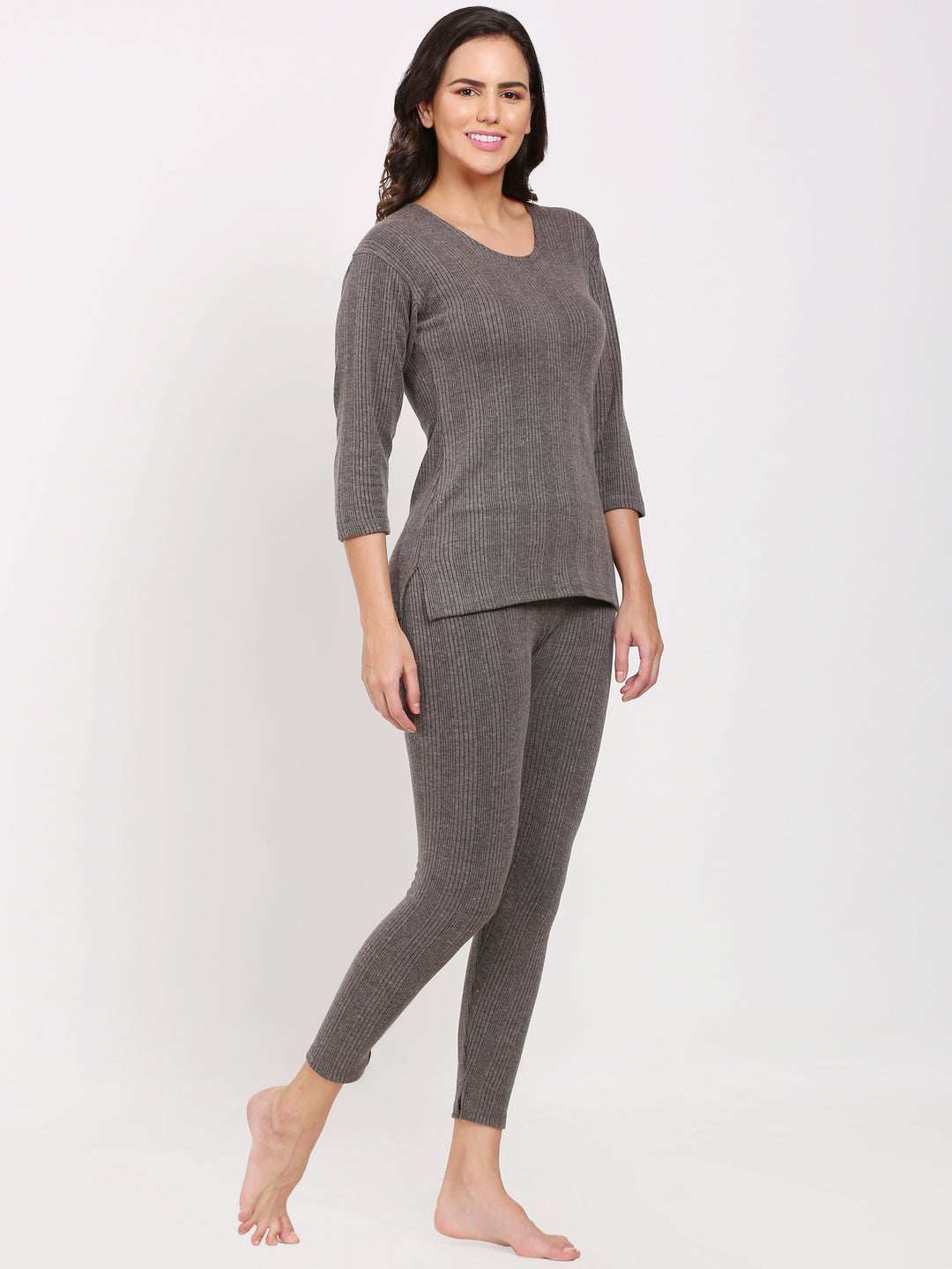 Touch Wool Women's Quilted Thermal Combo (Upper+Lower)