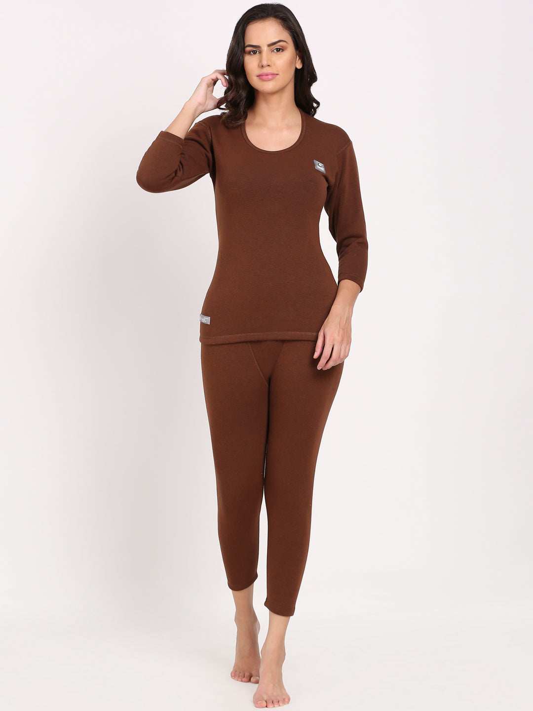 Ooshin UK Women's Thermal Basic Set (Upper+Lower)