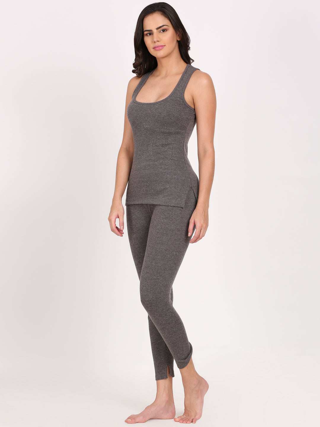 Touch Wool Women's Thermal Sleeveless Combo (Upper+Lower)