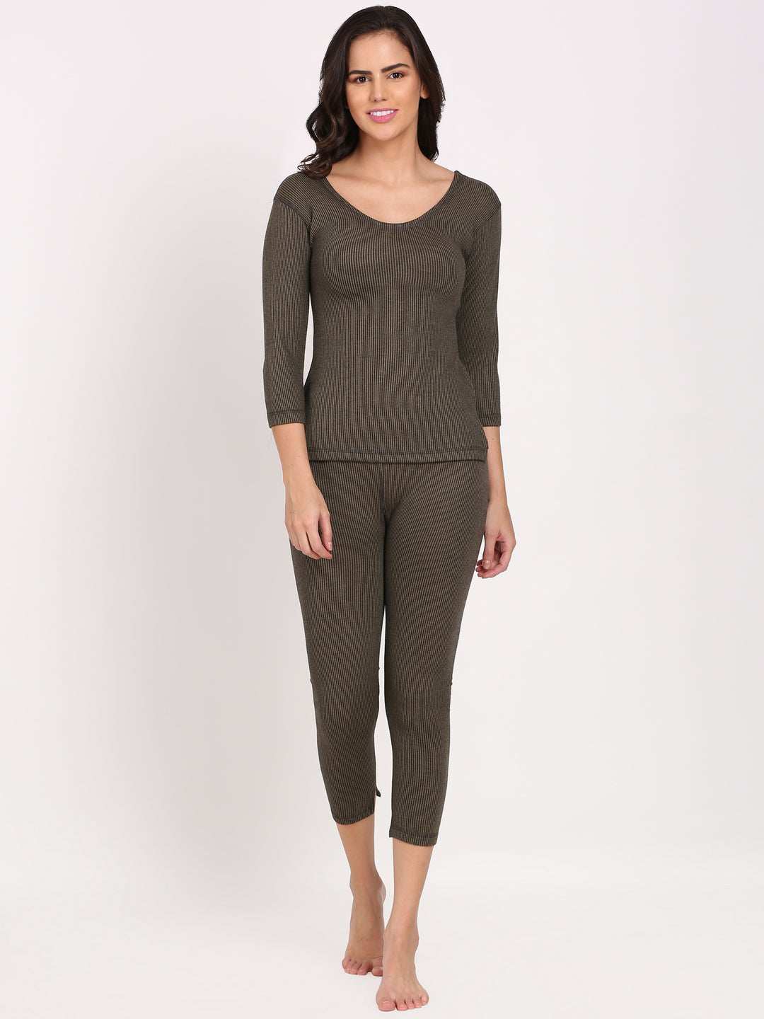 Touch Wool Women's Quilted Thermal Ultra Combo (Upper+Lower)