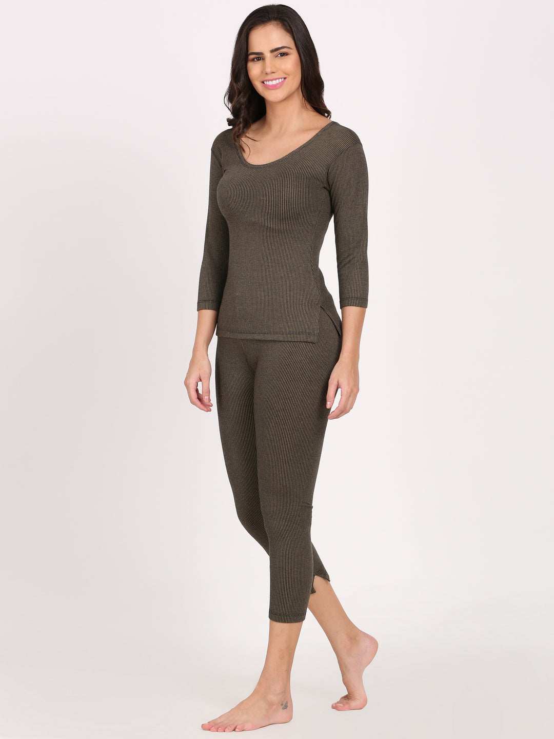 Touch Wool Women's Quilted Thermal Ultra Combo (Upper+Lower)