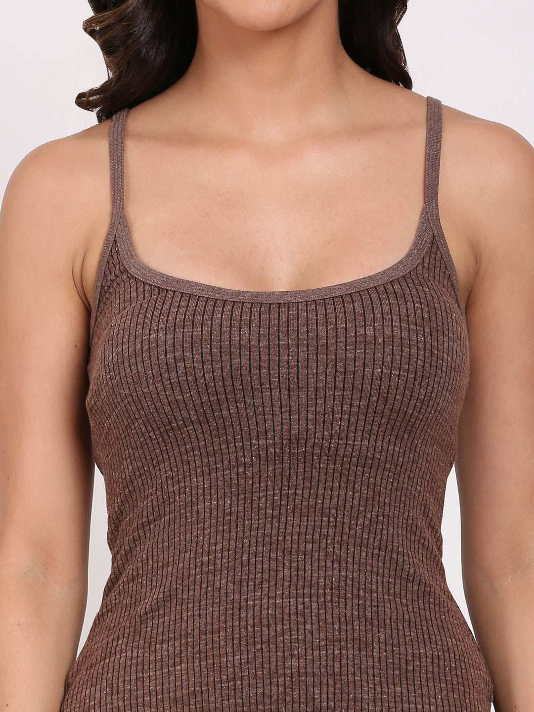 Touch Wool Women's Quilted Thermal Camisole Combo (Upper+Lower)